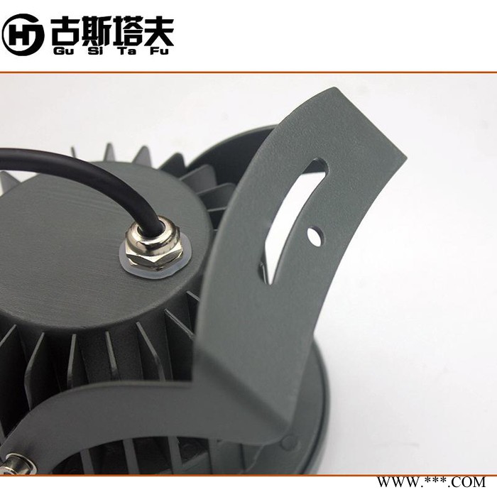 古斯塔夫HJ-TGD-0901LED投光灯LED圆形投射灯3W6W9W12W15W户外防水投光灯工程景观插地照树灯图6