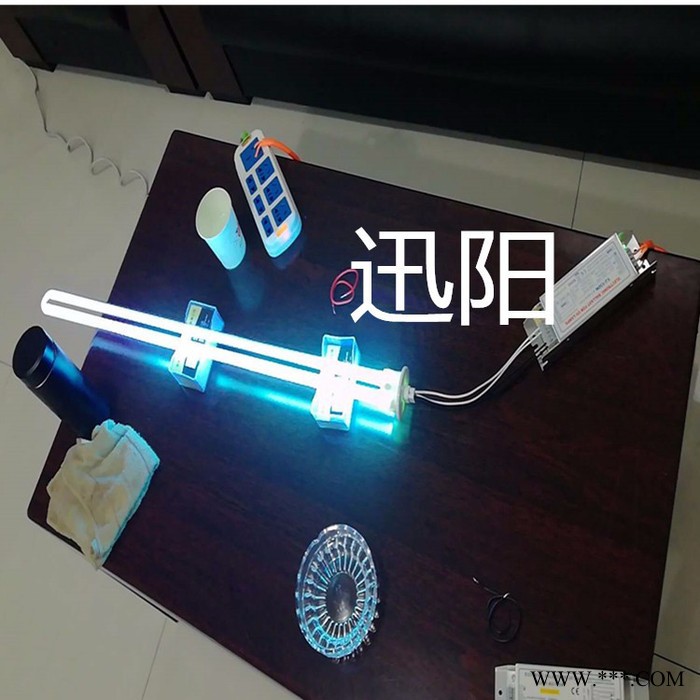 供应迅阳UV光氧灯紫外线杀菌除臭臭氧净化器灯管HU型150W图2
