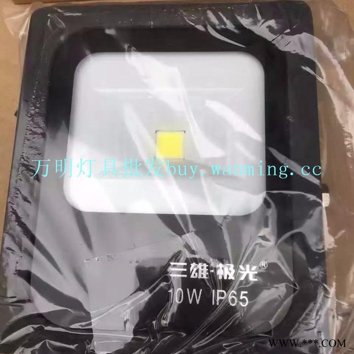 三雄极光50W40W30W20W10W集成投光灯广告牌射灯防水led射灯图3