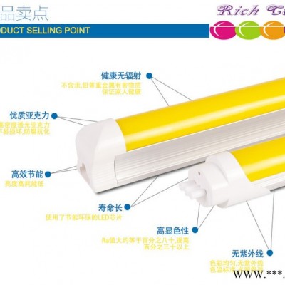 供应LED-T80.6米无频闪日光灯管配LED工业专用电源 可抗浪涌2500V  节能省电寿命更长   质保三年