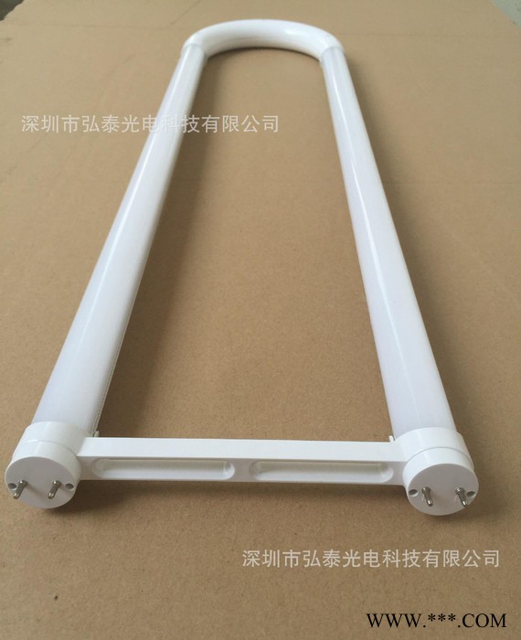 T8日光灯灯头，T8双管外壳套件，U型灯管外壳。图2