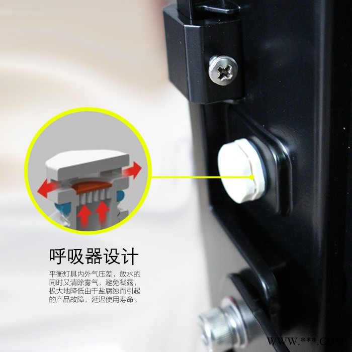50W智能暖白冷白色温投光灯无线遥控超频三压铸铝外壳分组分区域遥控WIFI泛光灯图4