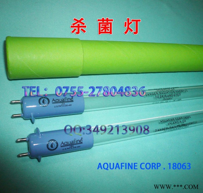 进口美国Aquafine灯管 CORP 18063 TOC臭氧杀菌灯图1