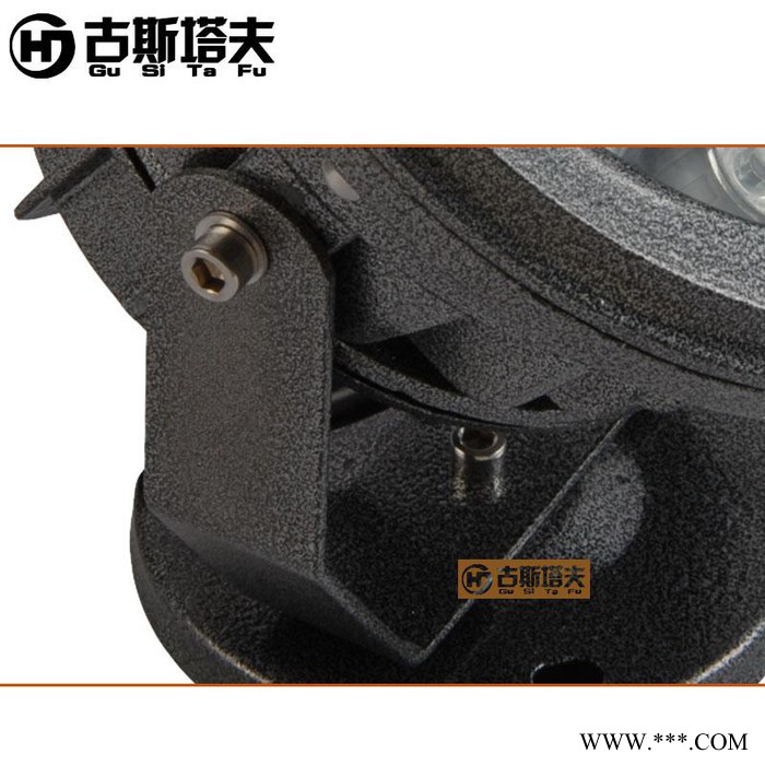 古斯塔夫HJ-TGD-906LED投光灯户外圆形LED投光灯景观泛光灯9W12W15W18W24W36W工程亮化投射灯图3