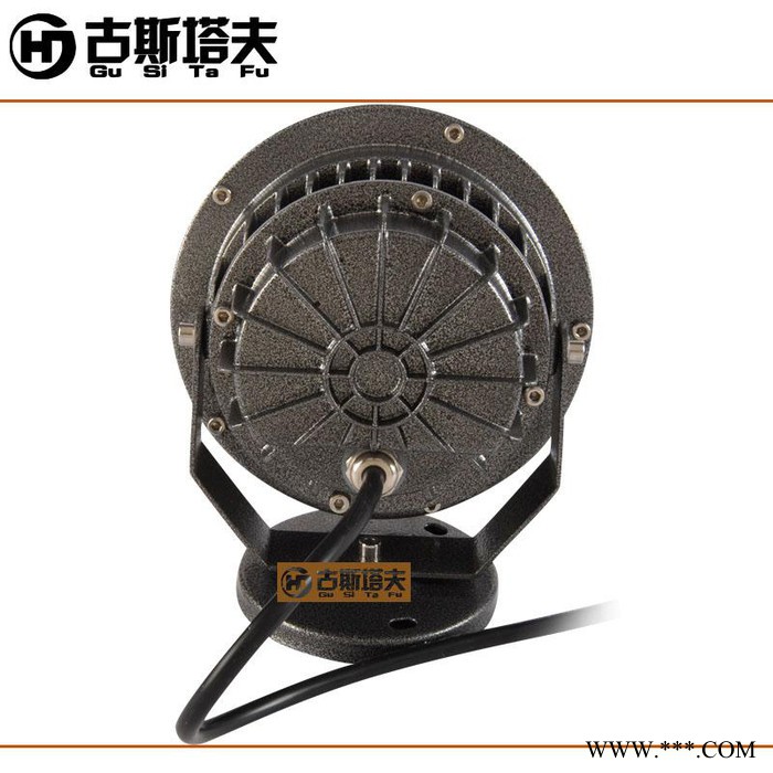 古斯塔夫HJ-TGD-906LED投光灯户外圆形LED投光灯景观泛光灯9W12W15W18W24W36W工程亮化投射灯图5