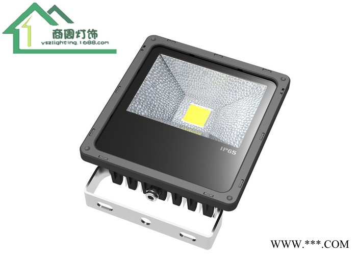 直销高端30W户外防水LED投光灯超频三泛光灯集成贴片工程专图1