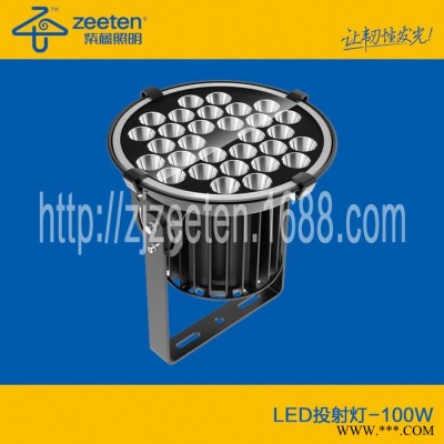 ** 小功率 超远距离投射灯 户外照明灯 100W LED投光灯