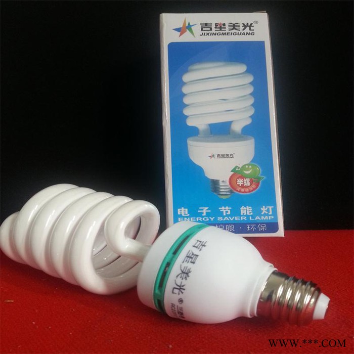 供应节能灯螺旋大半螺纯三基色灯管大功率照明图1