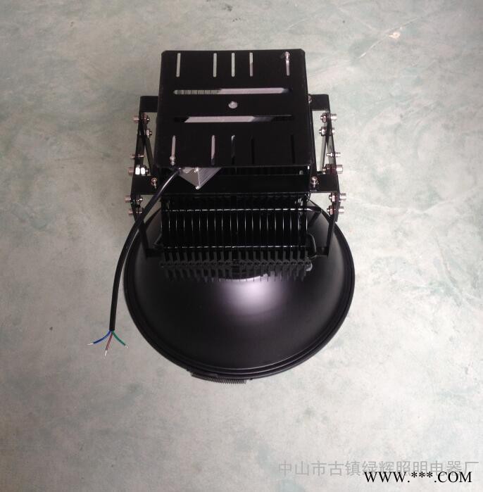供应绿雅辉300W鳍片式聚光投光灯工地吊塔专用大功率泛光灯图2