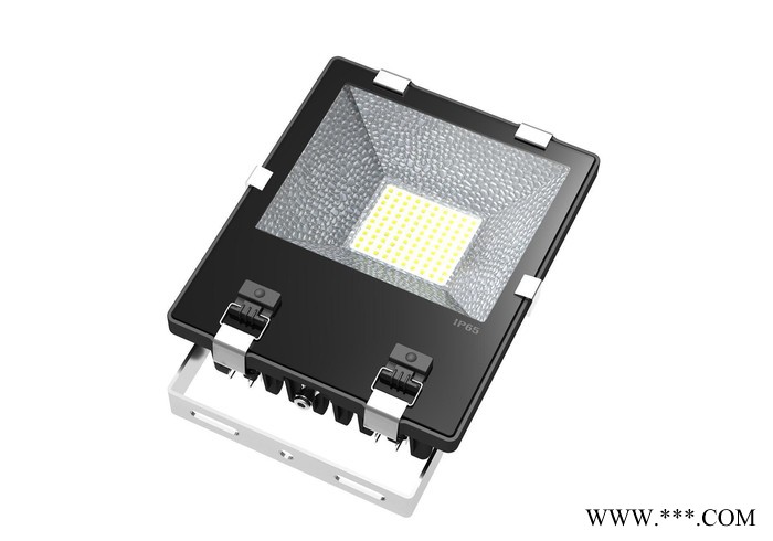 直销100W户外LED防水投光灯超频三泛光灯集成贴片工程专用图1