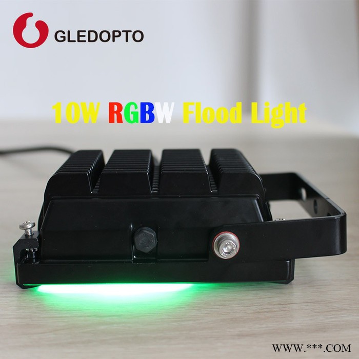 10W**户外智能投光灯RGBW七彩调光手机遥控灯2.4G RF无线分组遥控灯LED泛光灯别墅灯泳池灯全色触摸射树灯图5