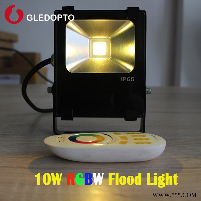 10W**户外智能投光灯RGBW七彩调光手机遥控灯2.4G RF无线分组遥控灯LED泛光灯别墅灯泳池灯全色触摸射树灯图4