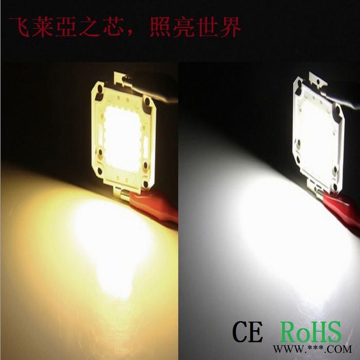 100W集成光源/集成LED投光灯光源/投影机光源/集成灯珠/泛光灯图2