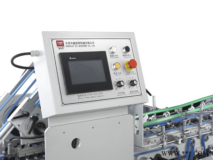 XCS-800PF四驱动力，加长预折灯管盒全自动 糊盒机图4
