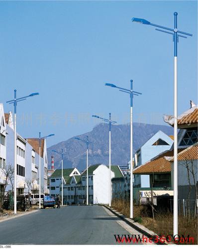 李伟路灯杆，路灯，单臂灯，太阳能道路灯图3