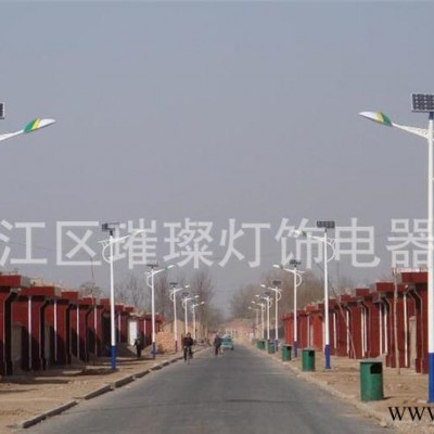 农村太阳能路灯 6米30W太阳能道路灯改造