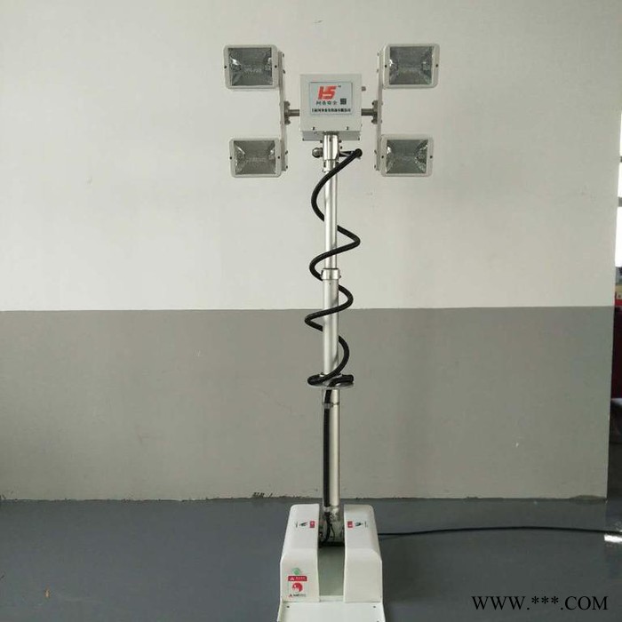 河圣安全 车载移动照明装置 WD-18-2000L型升降照明灯 车载折干式升降照明系统  遥控式车载照明泛光灯图4