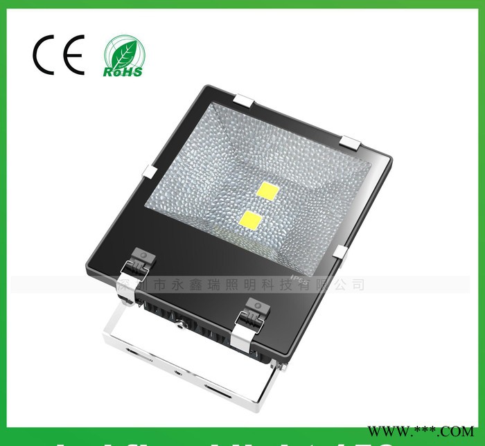 **led泛光灯150W 新款鳍片航空铝散热 户外IP65防图1