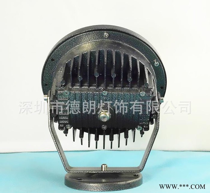 LED户外防水投光灯外壳30W36W50W大功率单颗花园小区公园绿化灯壳图3