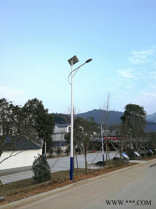 **20w 分体太阳能路灯  国内工程项目  内地太阳能 国道路灯 省道路灯 县道路灯 乡村道路灯图5