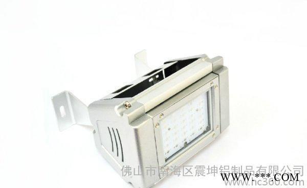 佛山震坤新款LED隧道灯外壳28W，LED压铸投光灯外壳批量直销图1