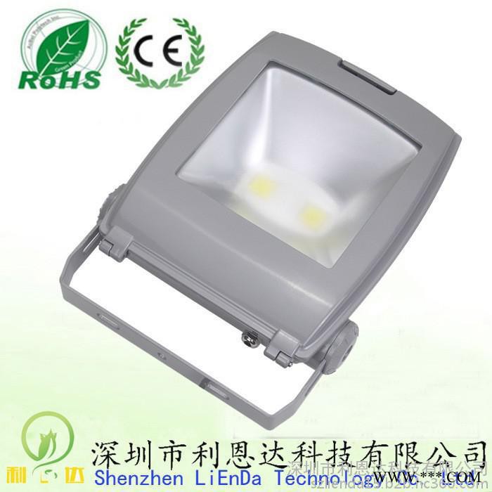 户外LED投光灯80W100W120W聚光防水科瑞芯片明纬电源驱动图3