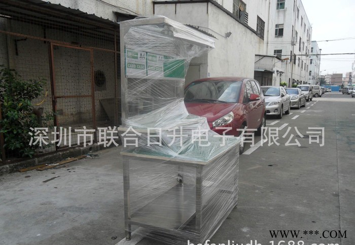 不锈钢防静电工作台非标定制带灯管A4看板操作台作业台检测台图3