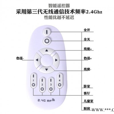 【优特汇】led吸顶灯改造灯板灯条led灯板长方条H灯管智能遥控调光双色变光
