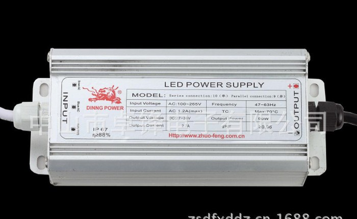 LED投光灯电源90W 10串9并 足功率+**满负载老化图2