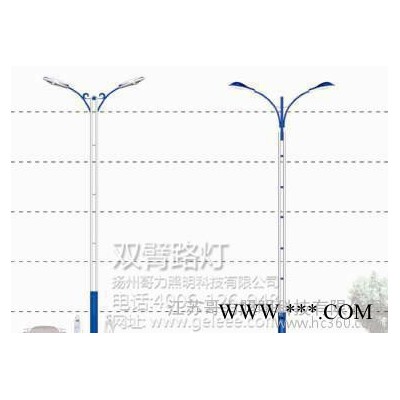 7米双臂LED道路灯道路灯  户外路灯 路灯 LED道路灯