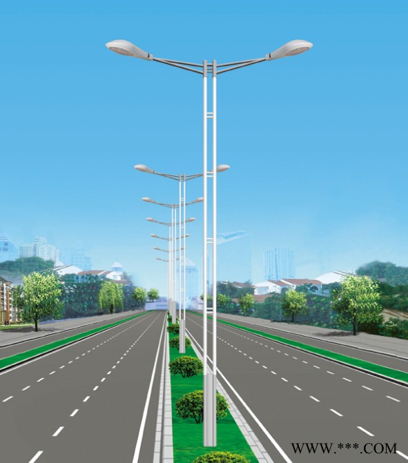 大妙光供应道路灯 太阳能路灯 高杆路灯 路灯杆 球场灯杆 12米灯杆厂家图2