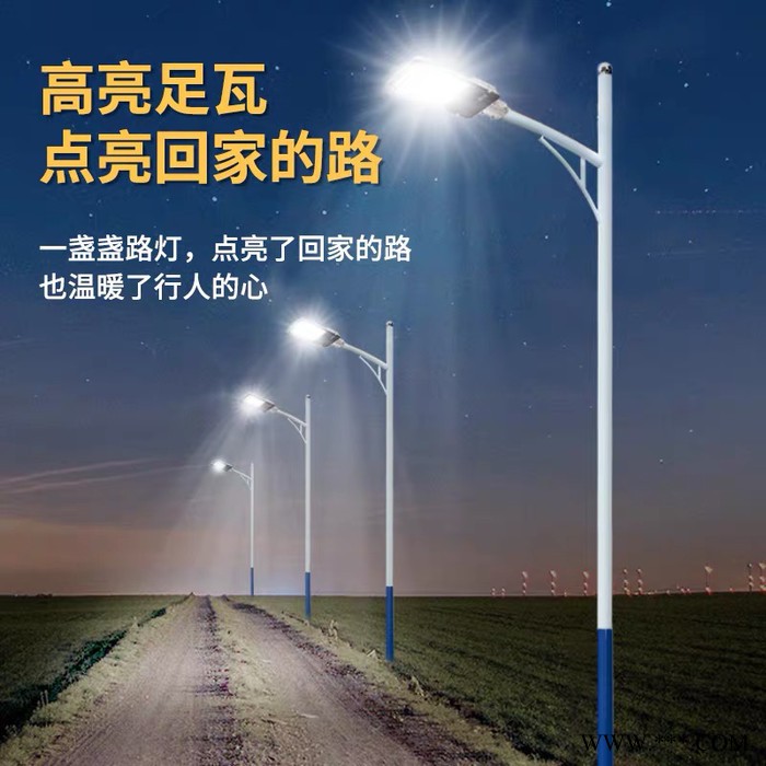 普米瑞TYN-008 市电路灯6米A字臂道路灯户外大功率路灯图1