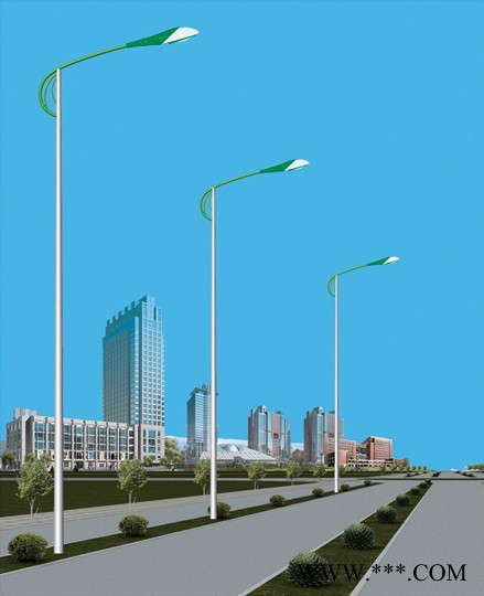 【路灯】6米7米8米9米单臂路灯双臂双头道路灯 道路照明路灯 单干路灯 双杆路灯新款直销单臂景观庭院灯双臂庭院灯景观灯图1
