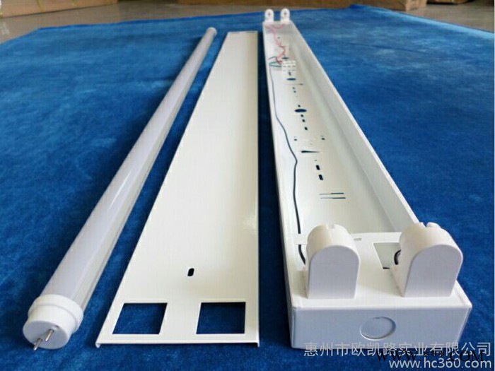 【UL/CUL/PSE认证LED直形灯管用G13口径(T8 LED Shoplight)平面型灯具支架】图2