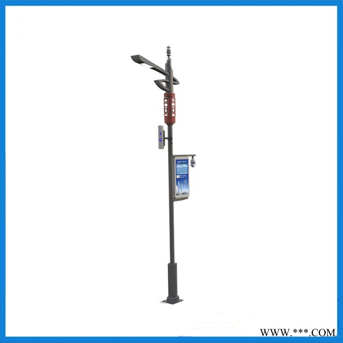 批发定制智慧城市路灯 led智能监控道路灯 充电桩多功能智慧路灯 5G智慧路灯杆 一体化LED路灯 智慧路灯价格图6
