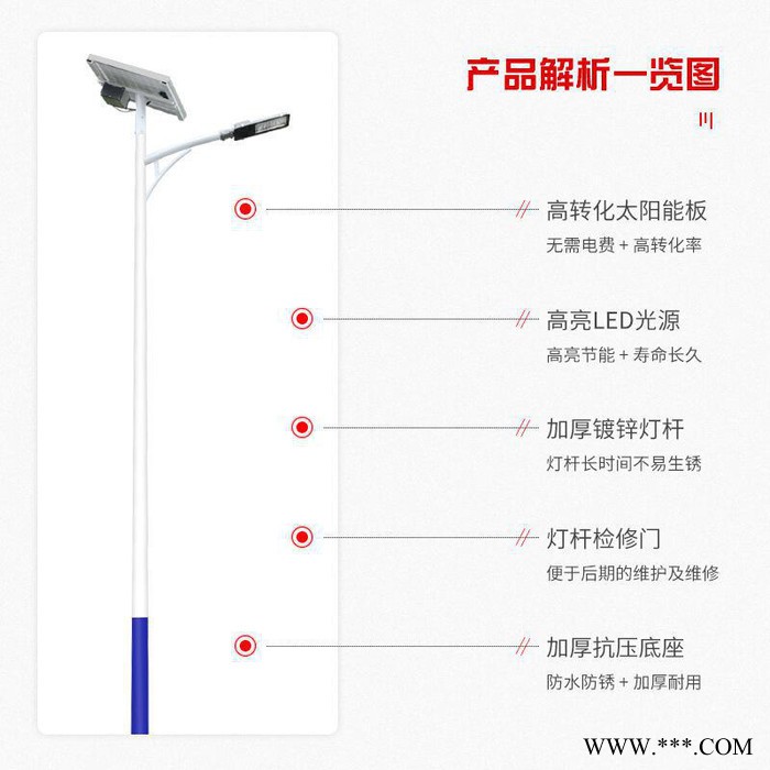 星耀 太阳能道路灯图4