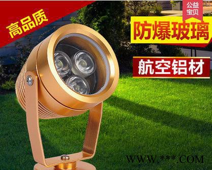 直销1W3W5W户外LED投光灯庭院灯景观灯 小射灯工程亮化图2