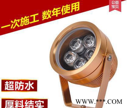 直销1W3W5W户外LED投光灯庭院灯景观灯 小射灯工程亮化图1