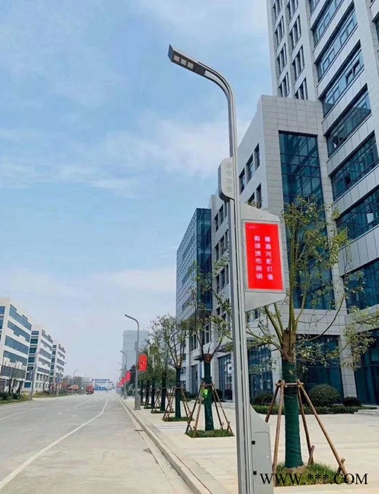 智慧路灯 供应一体化智慧路灯 多功能城市道路照明路灯 5G智慧路灯配置显示屏充电桩监控 综合道路灯图8
