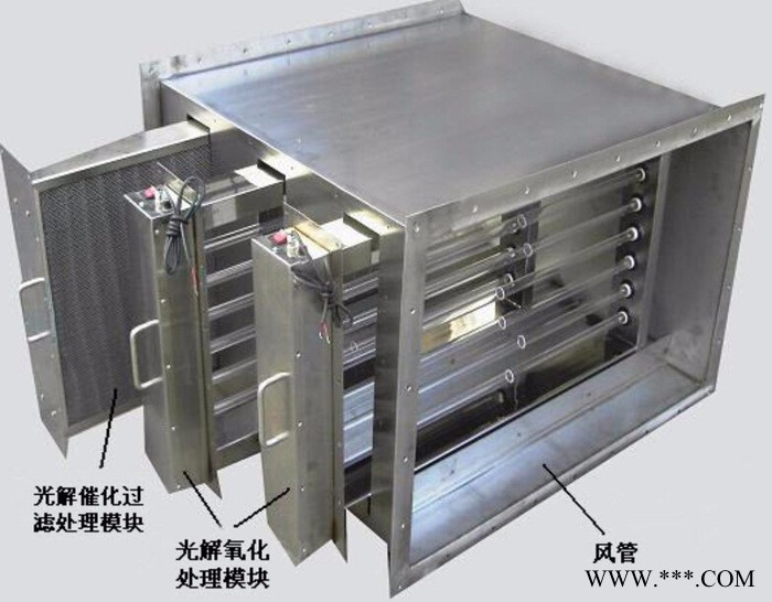 雪莱特废气处理uv光解光催化紫外线高臭氧灯管油烟餐馆废气设备