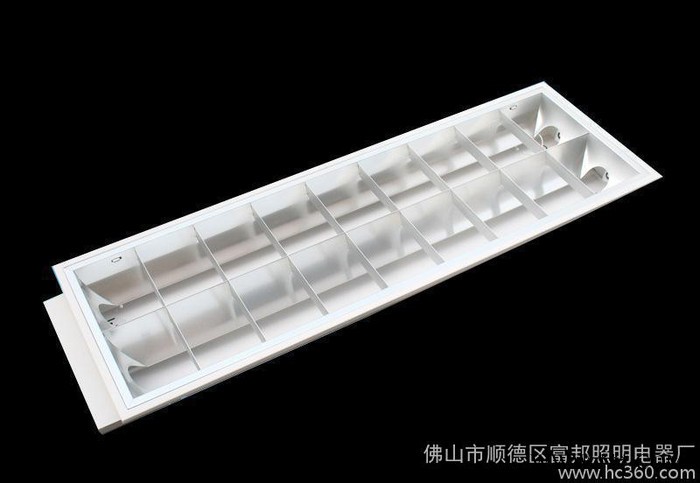 兴华**办公照明格栅灯 led格栅灯 格栅灯600x300 T8格栅灯盘图3
