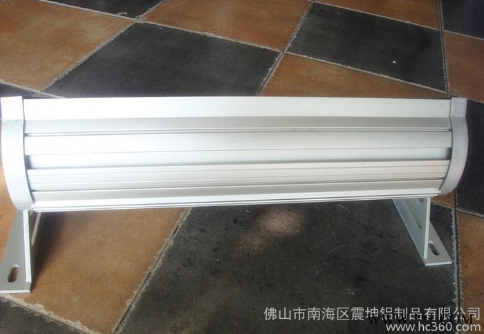 LED洗墙灯,LED路灯具外壳套件,投光灯展示,哑银,黑色,可订做图2