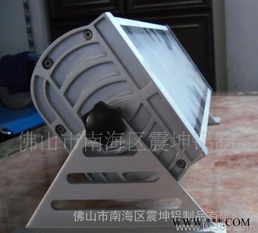 LED洗墙灯,LED路灯具外壳套件,投光灯展示,哑银,黑色,可订做图1
