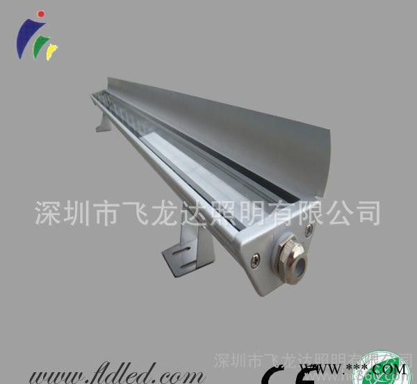 亮化工程用 普瑞45MIL24W大功率LED投光灯RGB内控图3