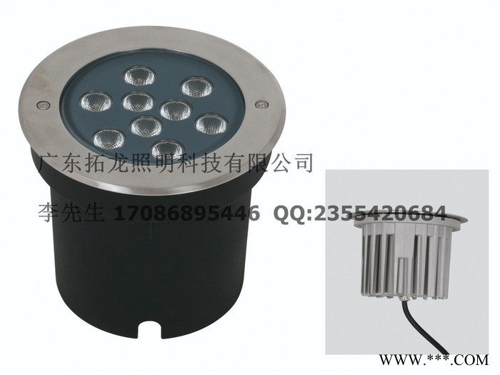 拓龙TL-CMD1801 18W**散热小区亮化专用LED外墙墙角投光灯 地埋式LED照树投光灯图5