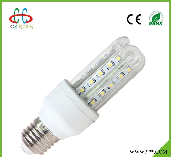 高亮LED玉米灯 3U 5W 高亮LED 节能灯 U型 替代 传统 白炽灯图1