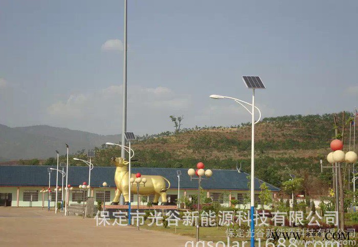 太阳能路灯 河北农村道路灯 LED路灯5米6米7米路灯图2