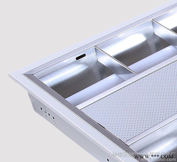 办公室商场专用T5一体化嵌入式led格栅灯600*600电子格栅灯盘全套图3