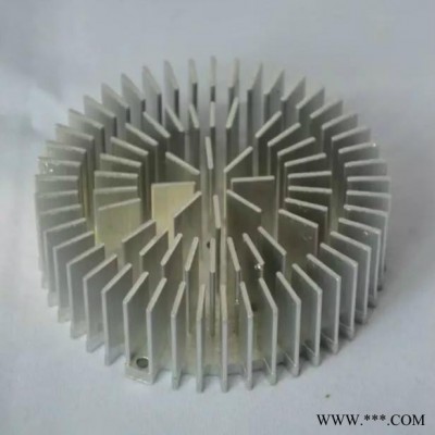 CNC机加工定制 直销 LED投光灯一体化散热器 大功率隧道灯路灯散热器