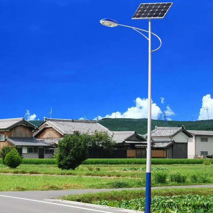 鑫瑞达新农村太阳能路灯风光互补路灯太阳能草坪灯光伏板太阳能路灯各种道路灯多种灯头可选图4